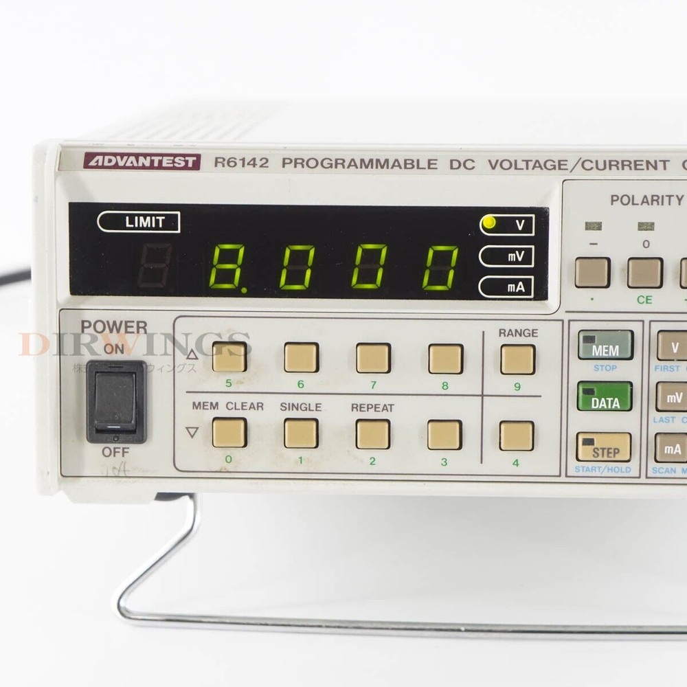 ADVANTEST R6142 Programmable DC Voltage Current Generator USED