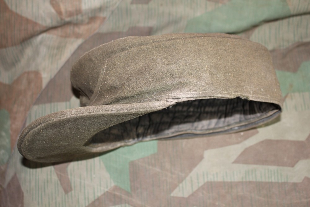 ORIGINAL WW2 GERMAN M43 FELDMUTZE STYLE FIELD CAP MODIFIED WH SS OSTFRONT