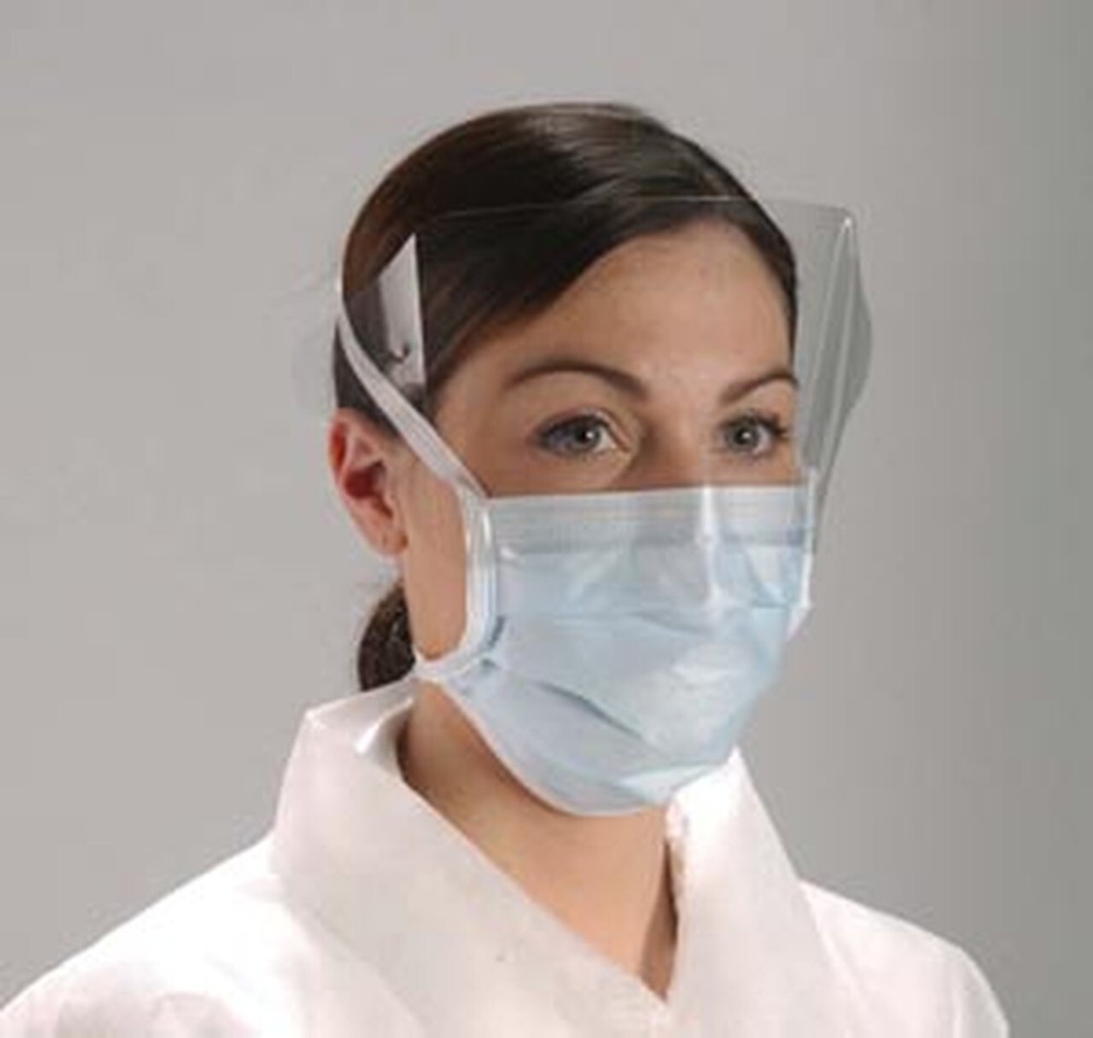 CRITICAL COVER SHIELDMATE FACE MASKS + SHIELD - BL-8101S - 100 Count