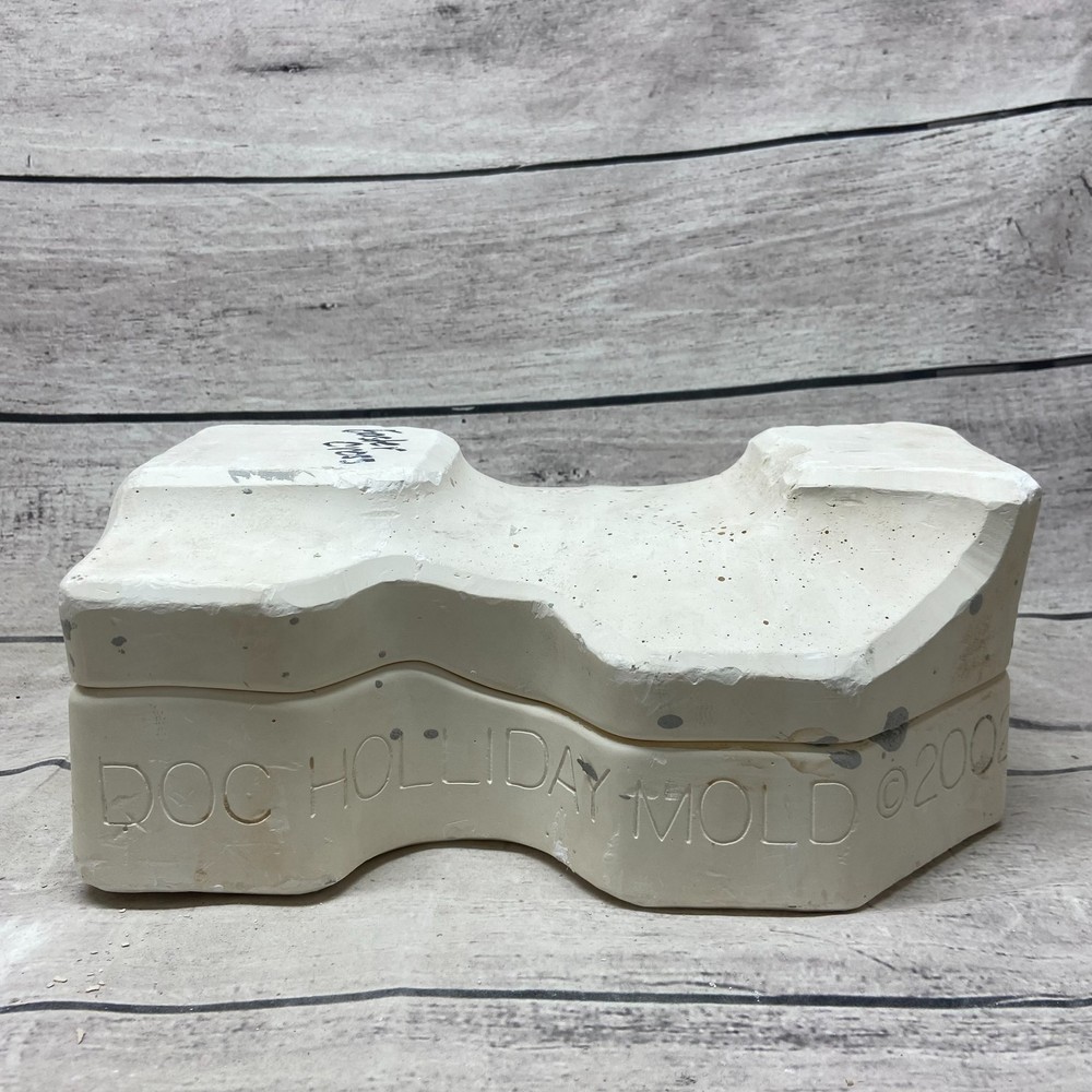 2002 Doc Holliday Ceramic Casting Mold Standing Rock Cross - Easter #2447