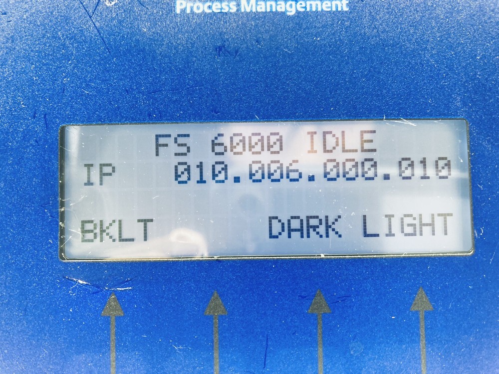 EMERSON FLOWSCANNER 6000 CONTROL VALVE DIAGNOSTIC SYSTEM V-1.00