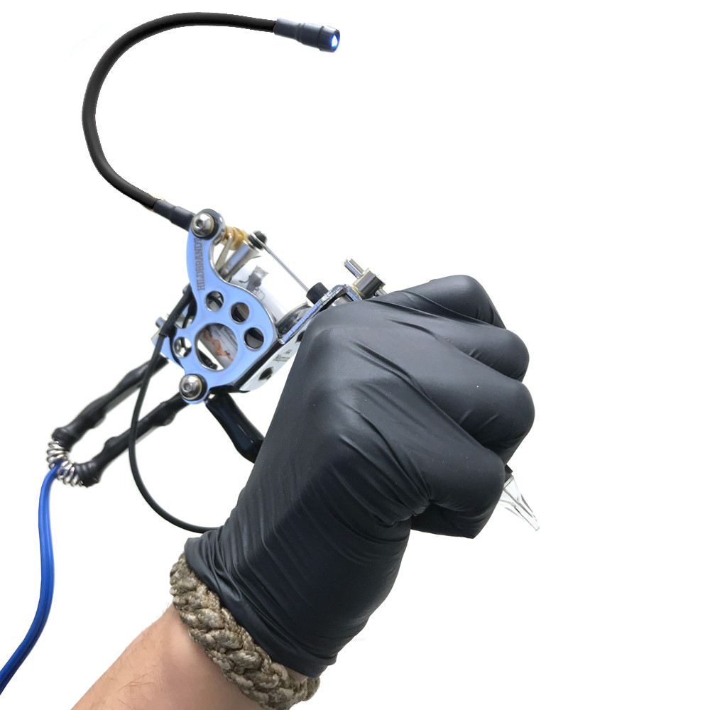 Tattoo Machine Light Flexible White LED Light Adjustable Gun 1 pc