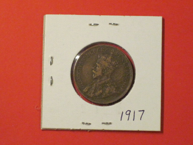 1917 Large Cent - Canada - KM# 21 Very nice
