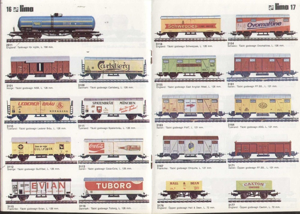 catalog LIMA SELECTION 1976 HO scale 1/87 SV aa