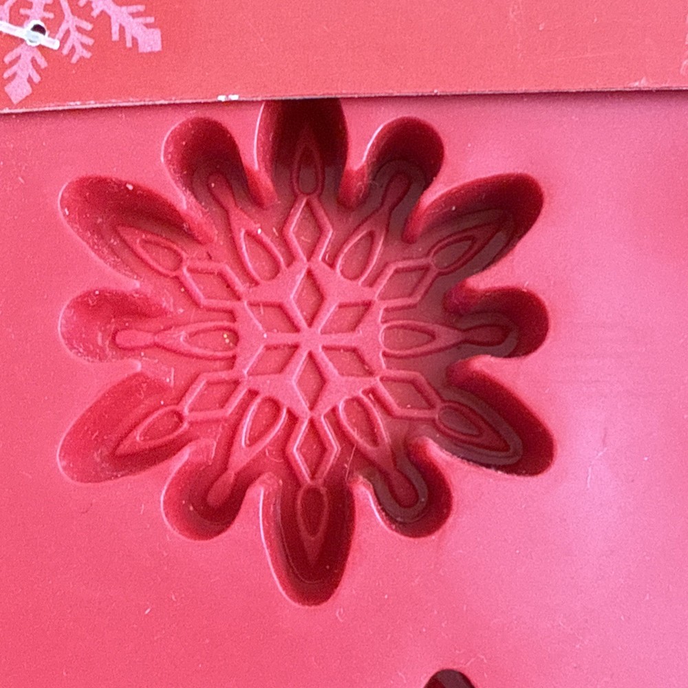 Wilton Silicone Snowflake Stack-N-Melt Bark Candy Chocolate Mold #2115-3822