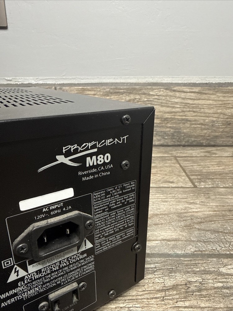 Proficient M80 Audio / Video Receiver