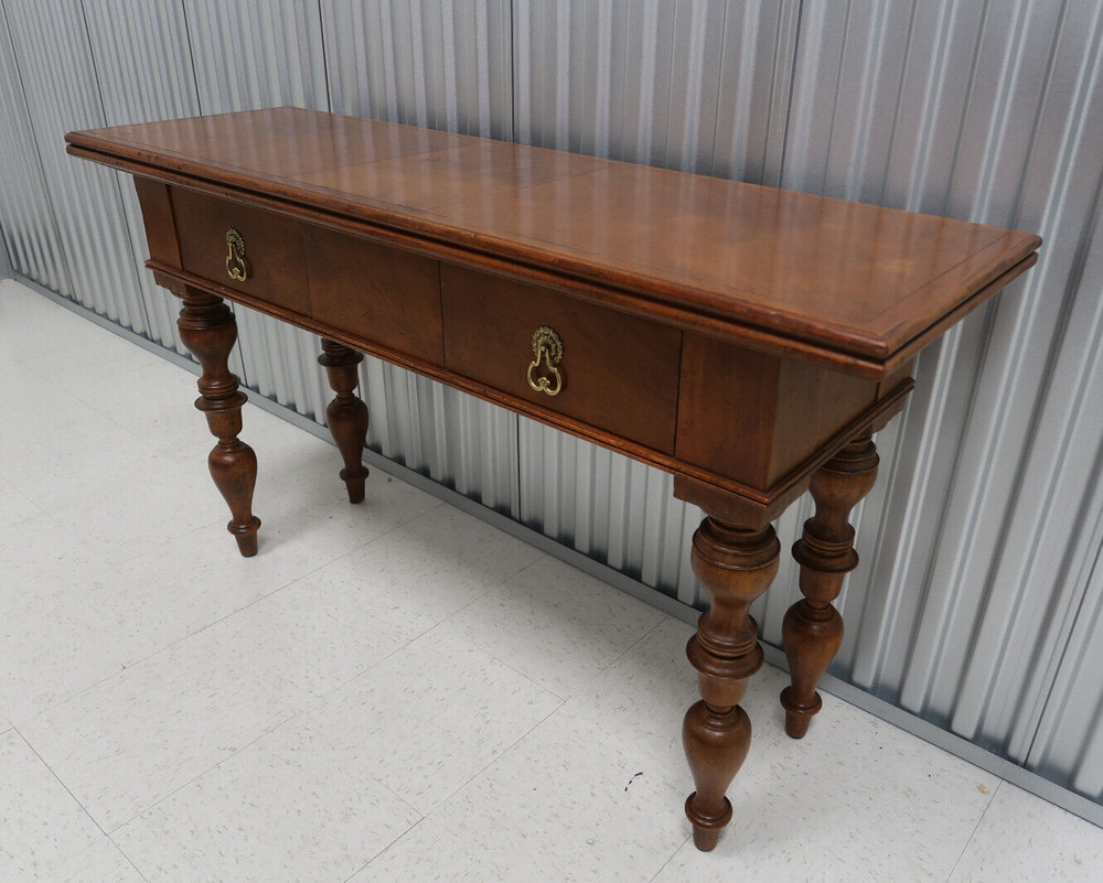 Baker Milling Road West Indies Country Mahogany Console Table
