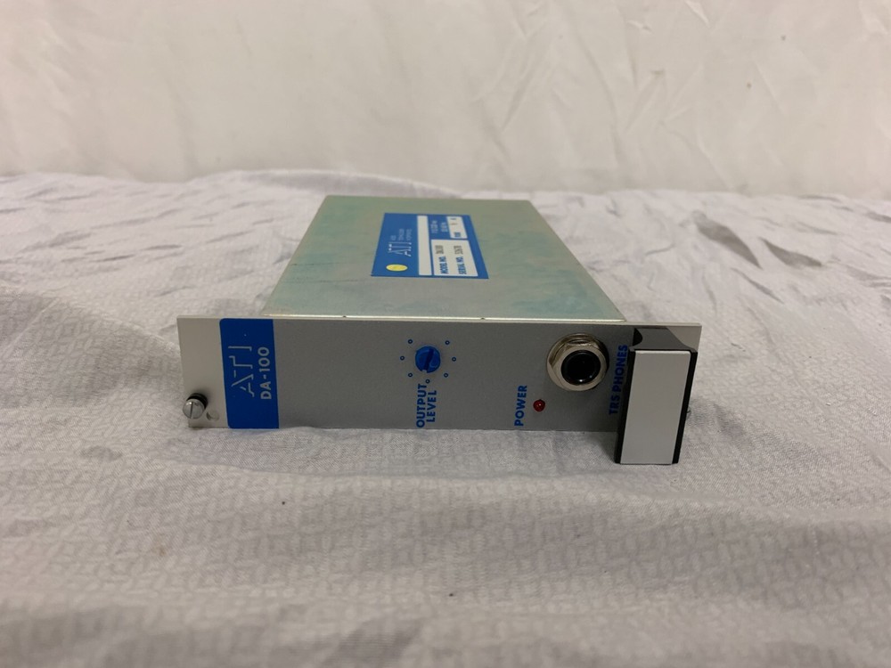 ATI Audio Technologies  DA100 1X6 AMPLIFIER MODULE FOR SYS10K Rack Systems NOS