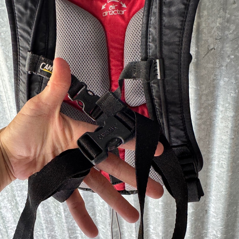 CamelBak Lobo Hydration Pack Red Black Grey Air Director Backpack bag only
