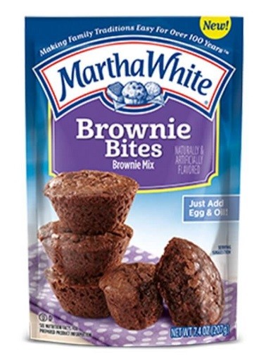 Martha White Brownie Bites Brownie Mix