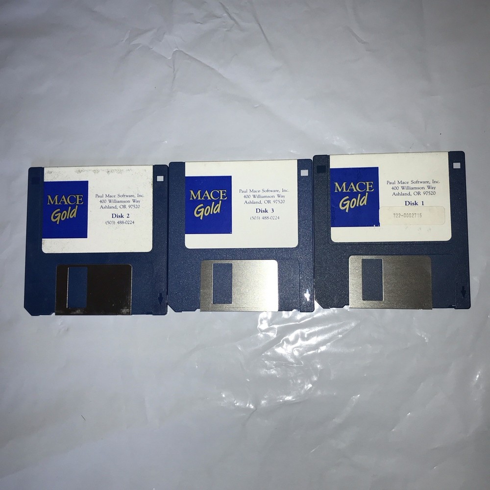 Macegold Floppy Disks