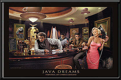 Java Dreams- Lighted Picture