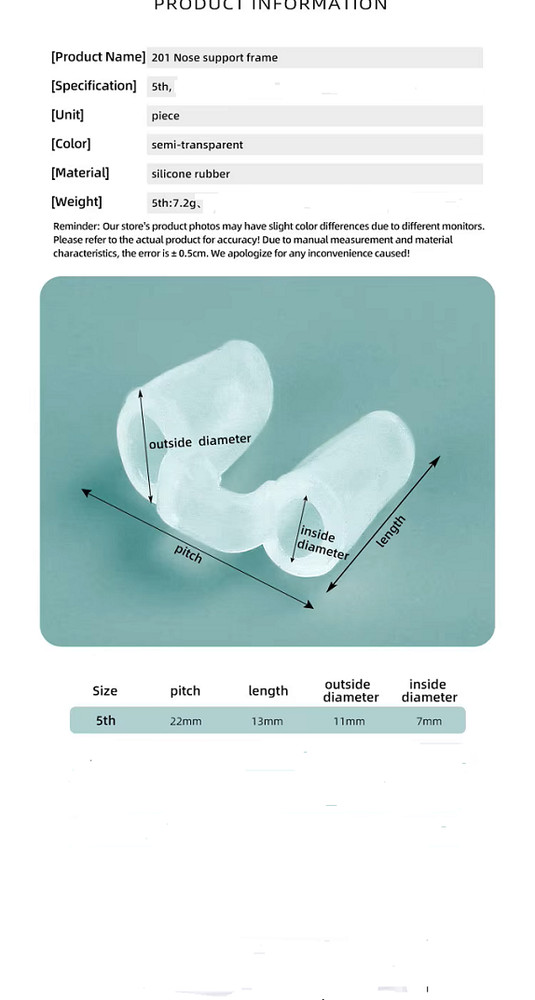 Nasal wing support frame Size 5 Breath Better.