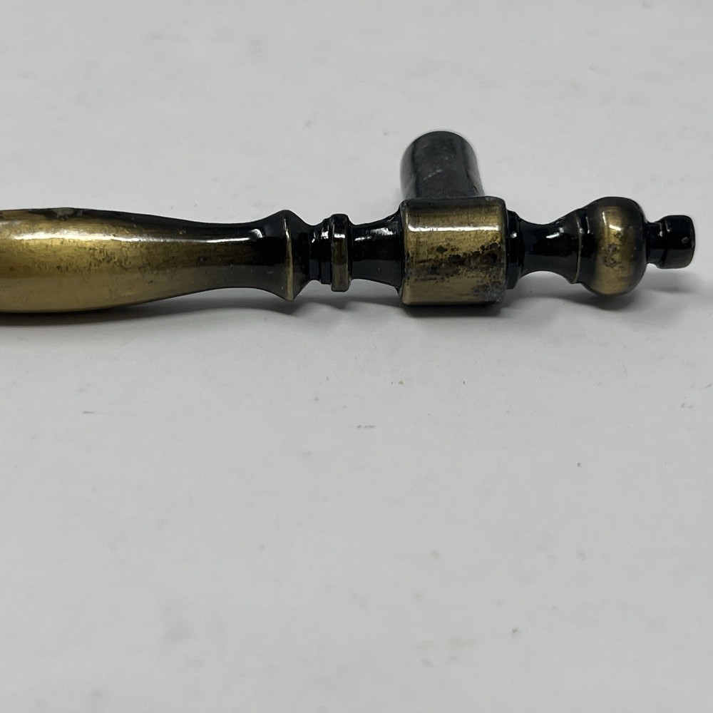 21 BRASS Colonial MCM Hardware Cabinet Drawer Pull 3"centers Amerock