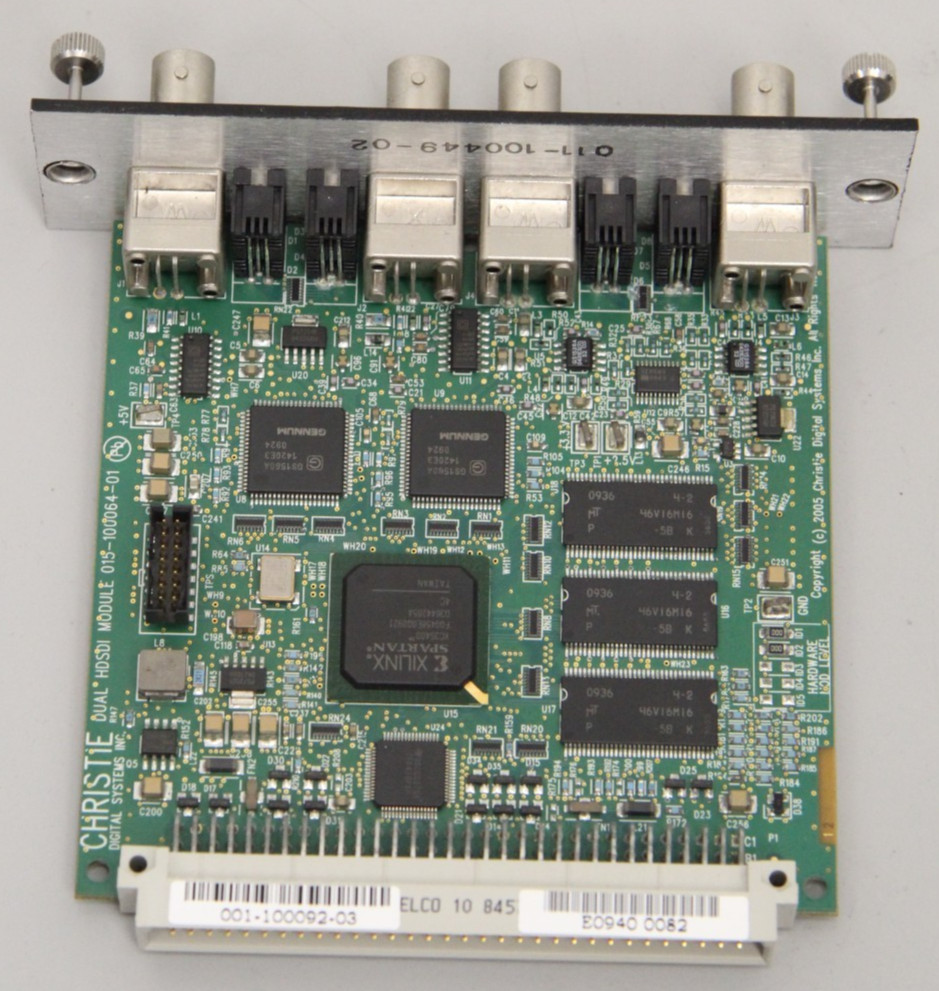 Christie 38-804656 Dual SD/HD-SDI Input Output Module