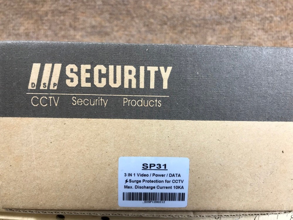 DSP. NEW securite SP31 Surge Protector POWER / VIDEO / DATA
