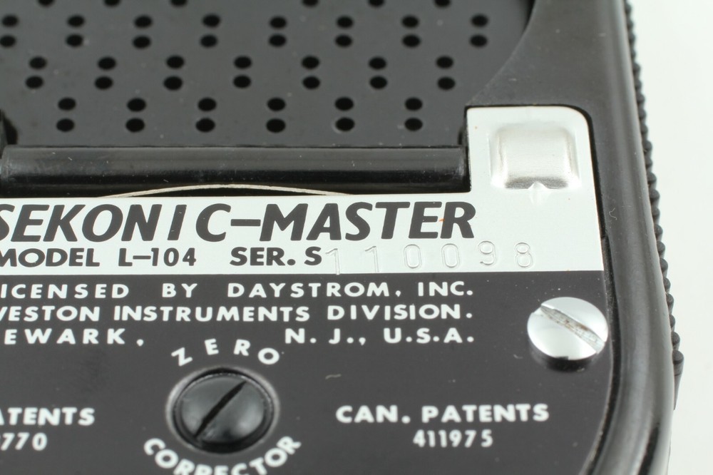 MINT in CASE / Sekonic Master L-104 Exposure Meter From JAPAN