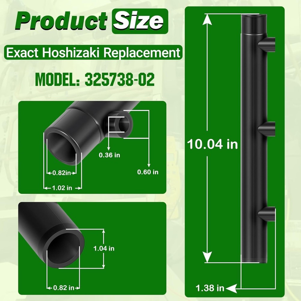 Replacement for Hoshizaki 325738-02 Distributor Hose B