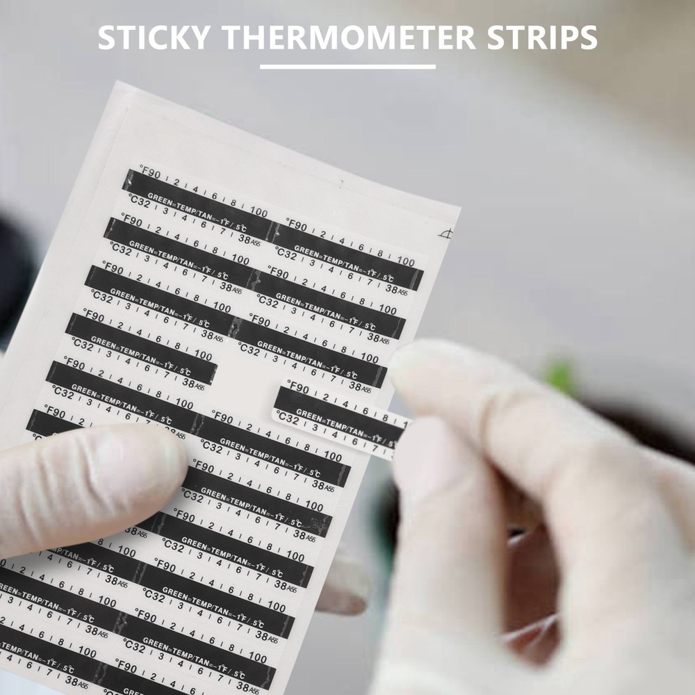 40 Pieces Temperature Strips Testing Adhesive Temperature Strips 90 to 1002983