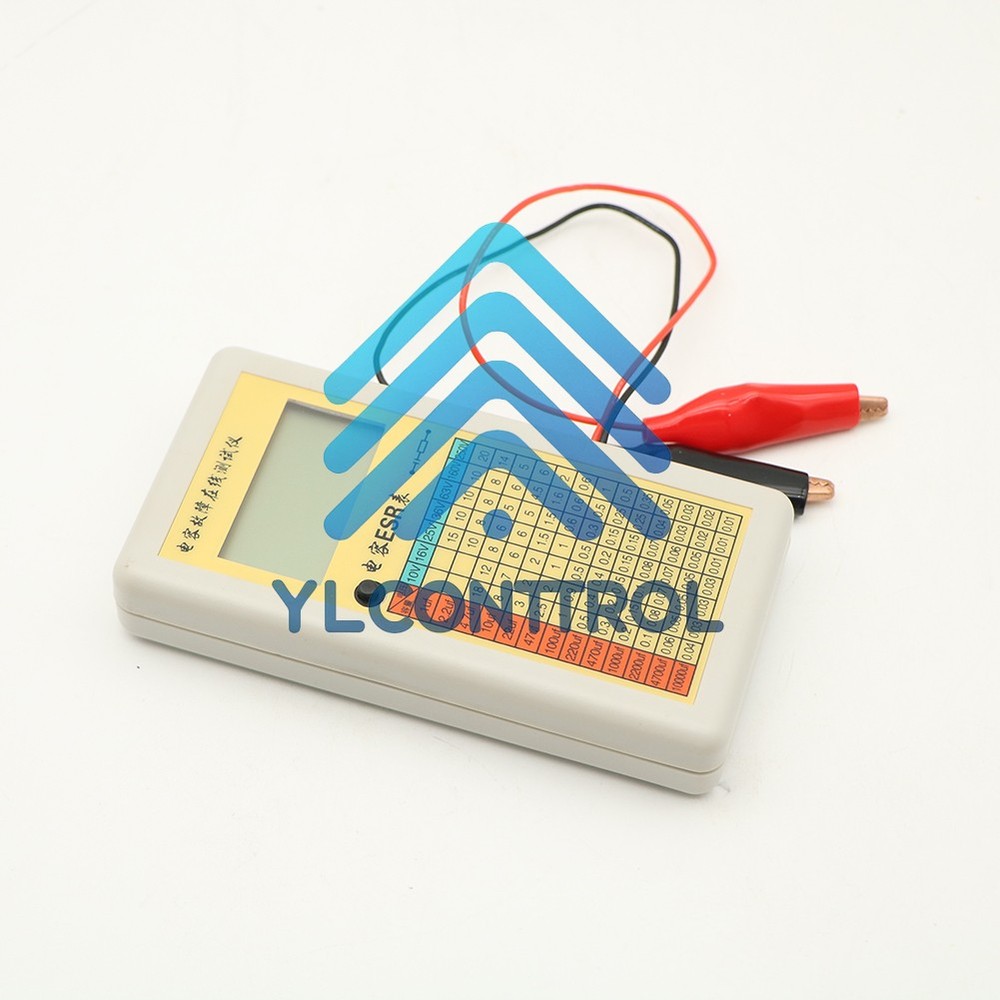 Digital LCD ESR Capacitance Ohm Meter In Circuit Tester