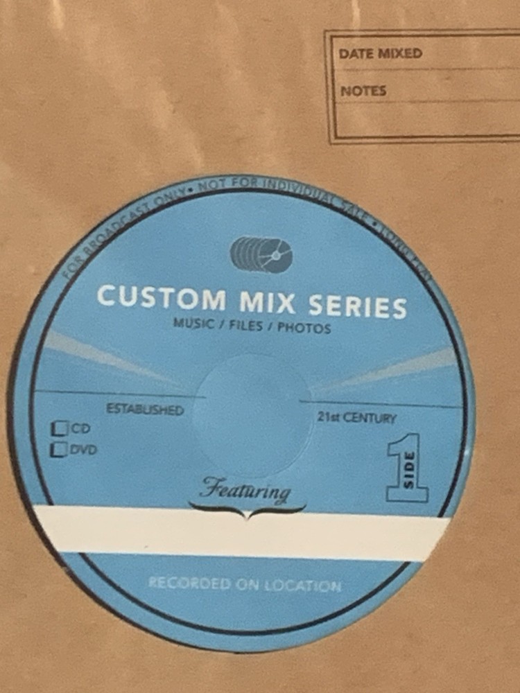 CD Labels Mix Vintage Record 12 Pack New Compact Disc