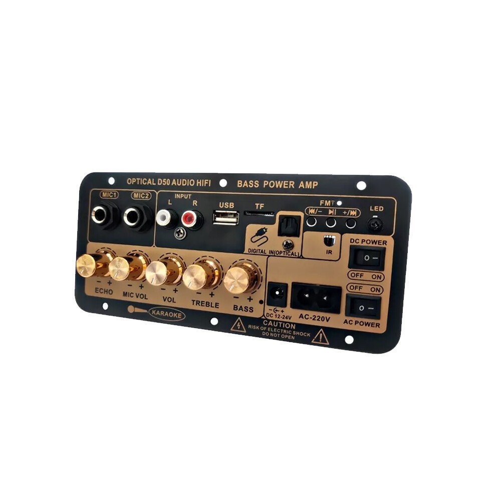 12V/24V Bluetooth Audio Amplifier Board Stereo Digital Power Amplifier