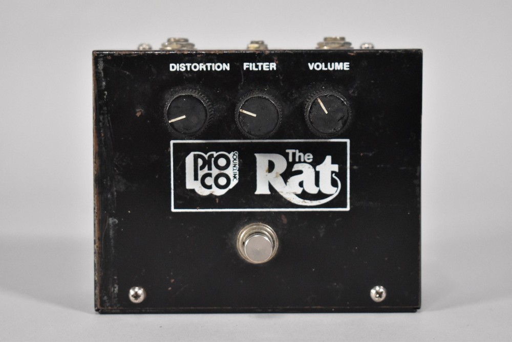 1983 ProCo Rat Distortion Big Box V2 Black