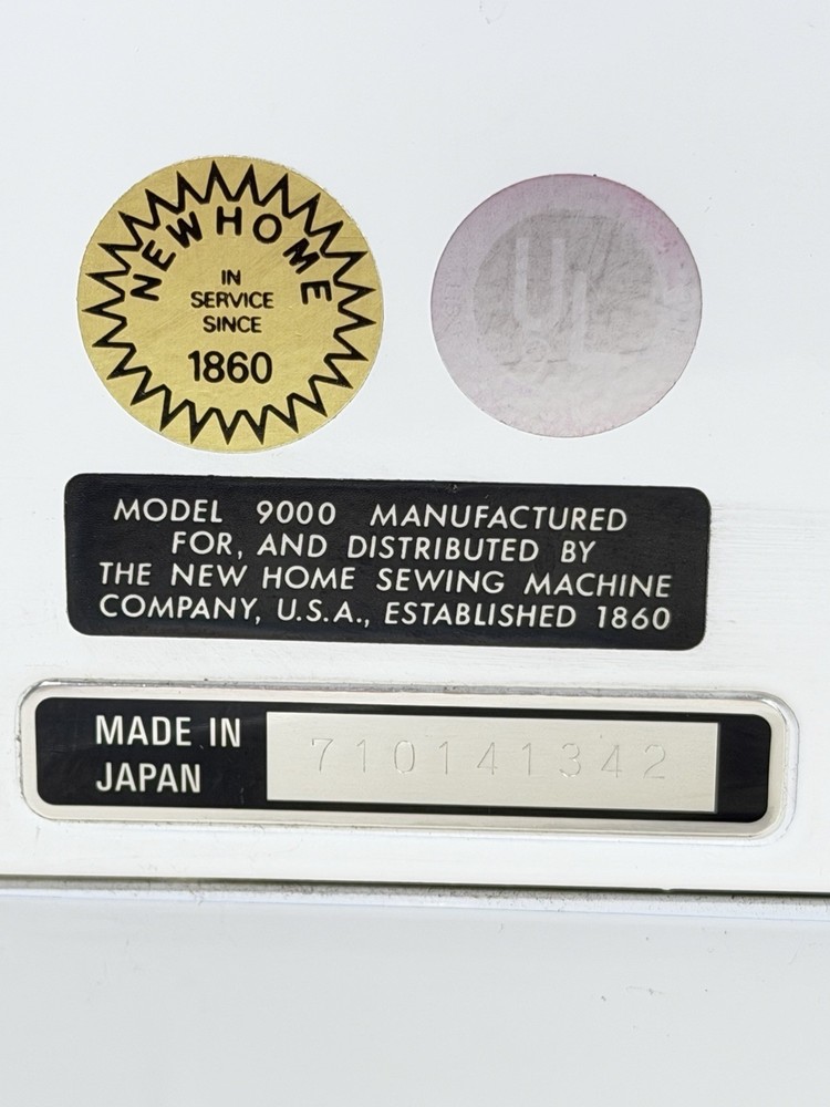 Janome Memory Craft 9000 Sewing Embroidery Machine Combo Computerized w/ Pedal