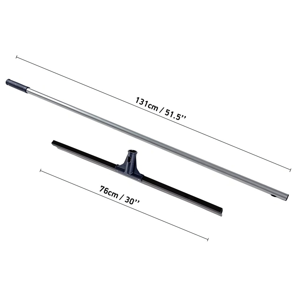 Floor Squeegee for Concrete Floor, 30" Large Squeegee Blue 30'' x 51,5''