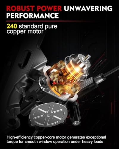 Front Right Passenger Side Power Window Regulator with Motor for:-Nissan