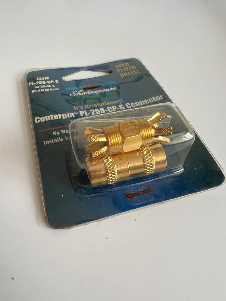 Shakespeare Centerpin PL-258-CP-G Connector