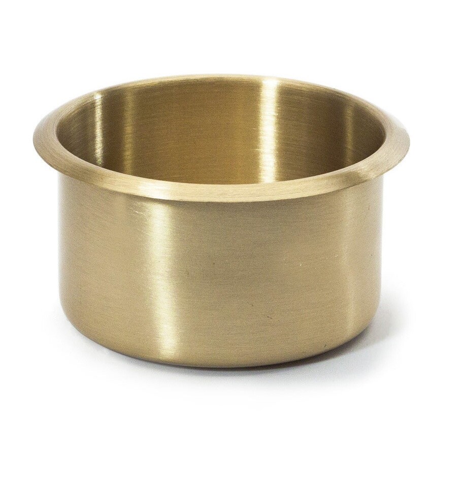 Brass Jumbo Drop In Drink Holder