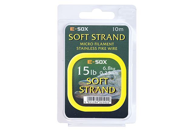 Drennan E-Sox Soft Strand Pike Wire NEW *Full Range*