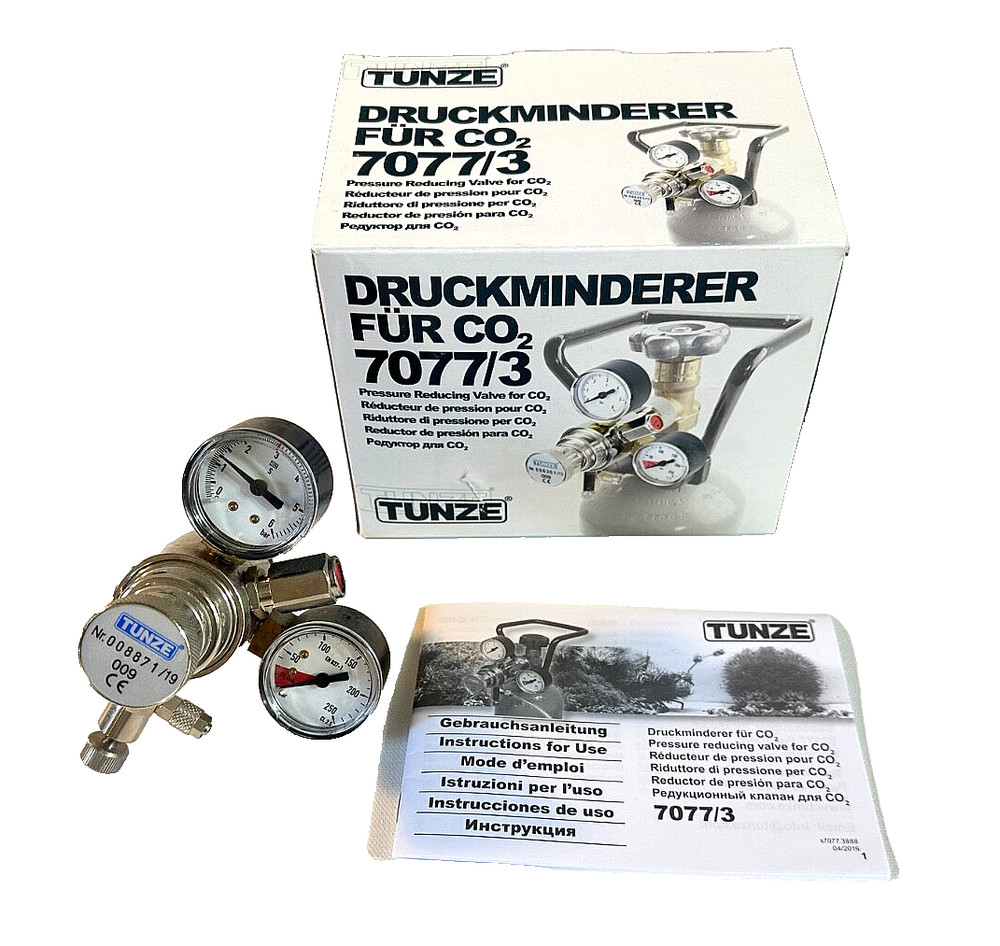 NEW TUNZE CO2 Regulator 7077/3