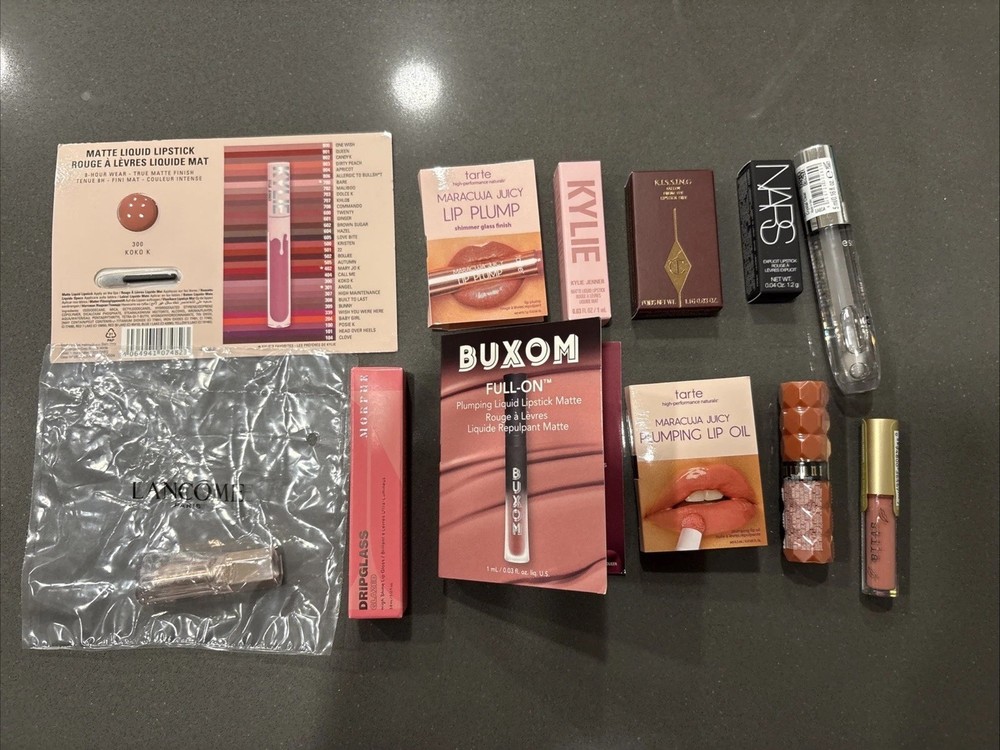 Assortment Set of 12 Makeup Samples Travel Size