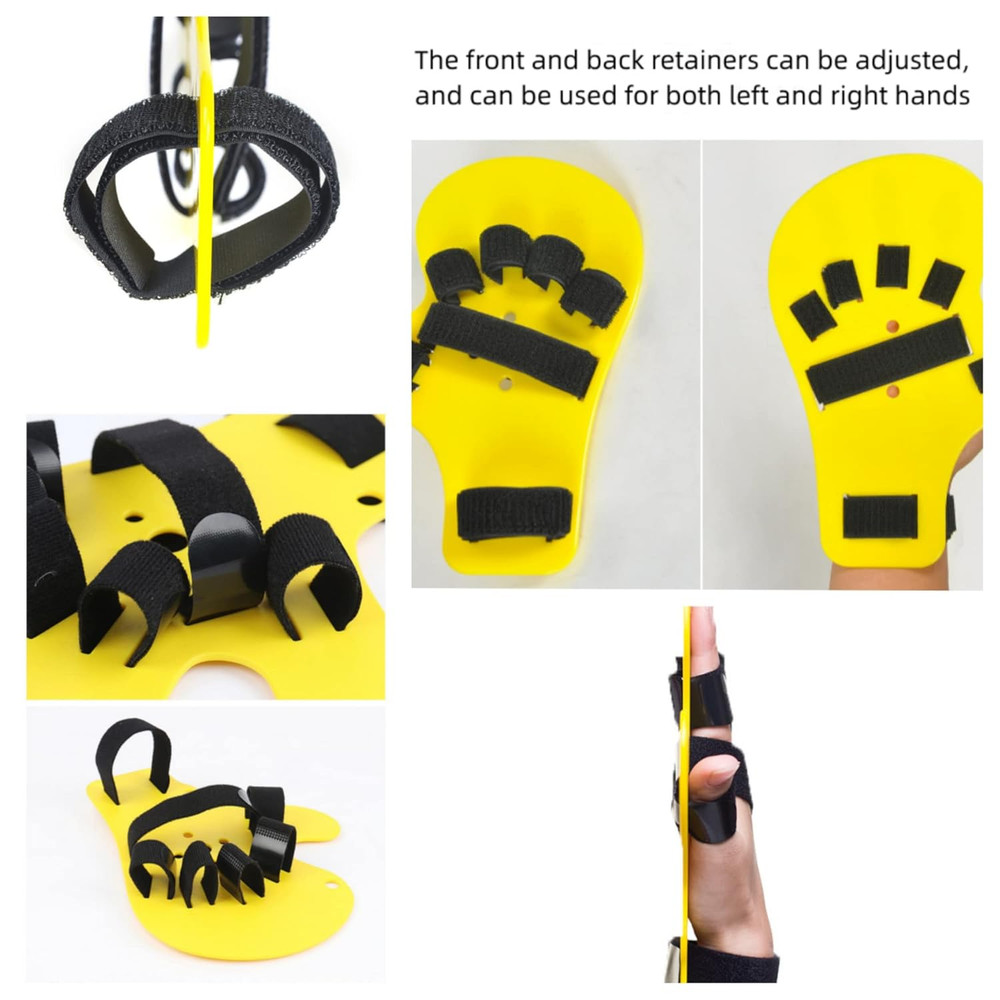 Finger Orthotics, Extended Type Fingerboard Stroke Hand Splint Training Support