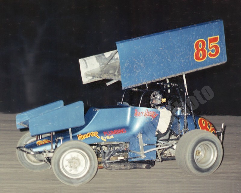 1982 Tracy Rodden sprint car - 4x6 print - Free Shipping