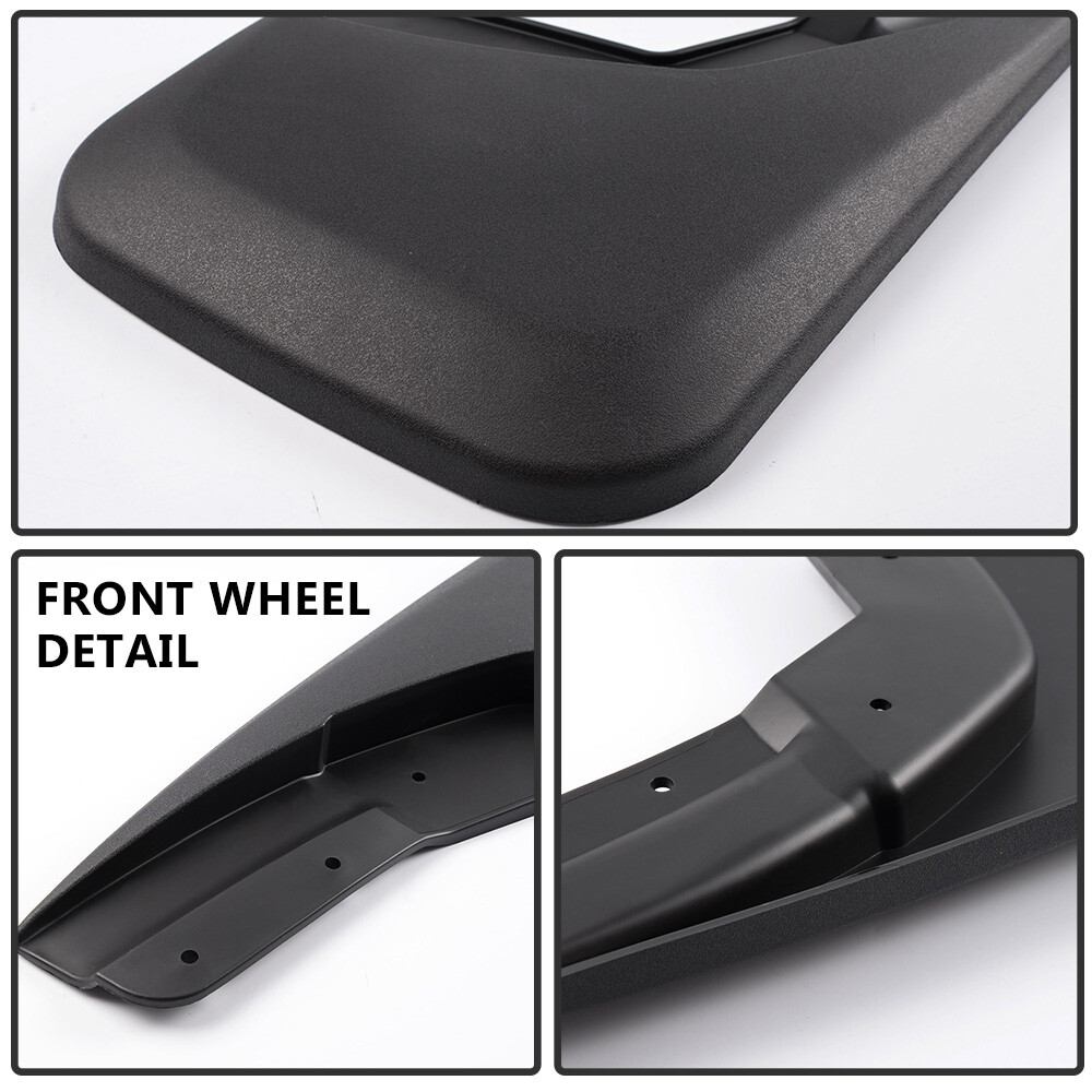 2pcs Front Mud Flaps Guards Splash Guards Fit For 2014-2018 Chevy Silverado