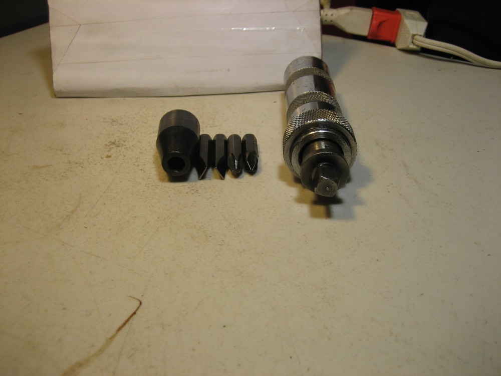 Impact Driver No.2500 3/8"Dr With 4-Hex Bits