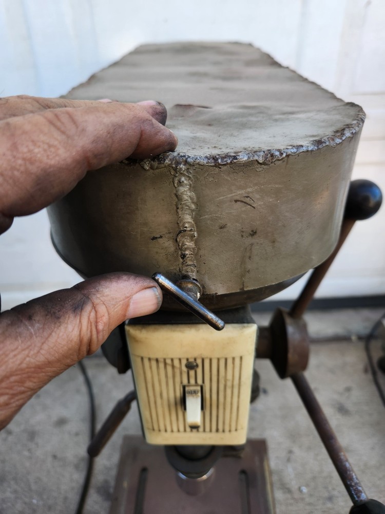 Vintage 1940s Buffalo Forge No. 15 drill press Tested Working