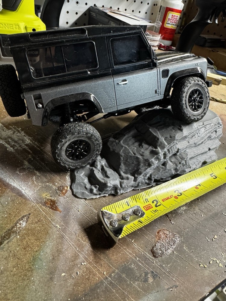 3-D Printed Rock Face