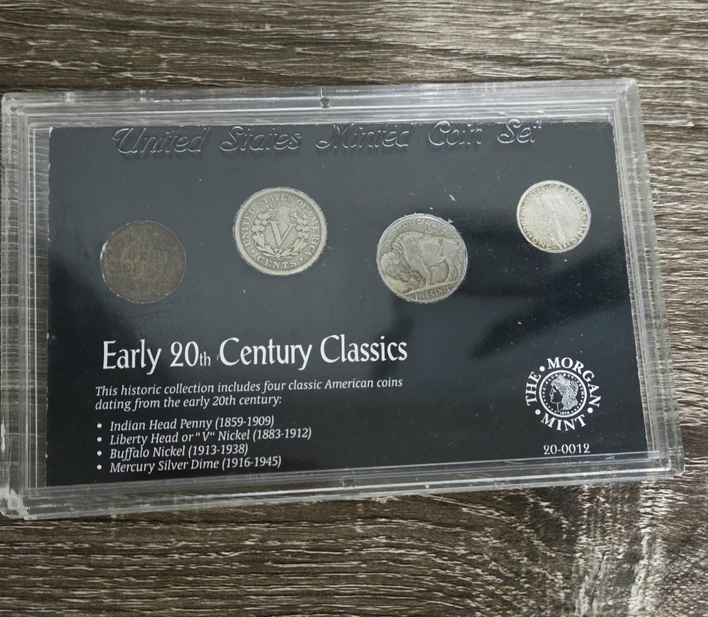 Early 20TH Century Classics 4 Coin Set SEE DESCRIPTION