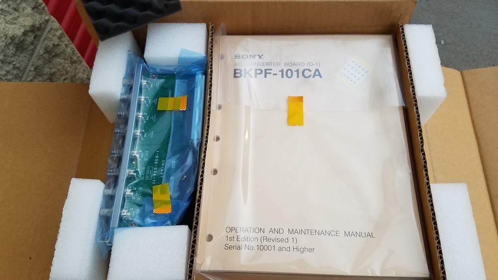 NEW! -SONY BKPF-101CA - A/D Converter Boards - 2 Available.