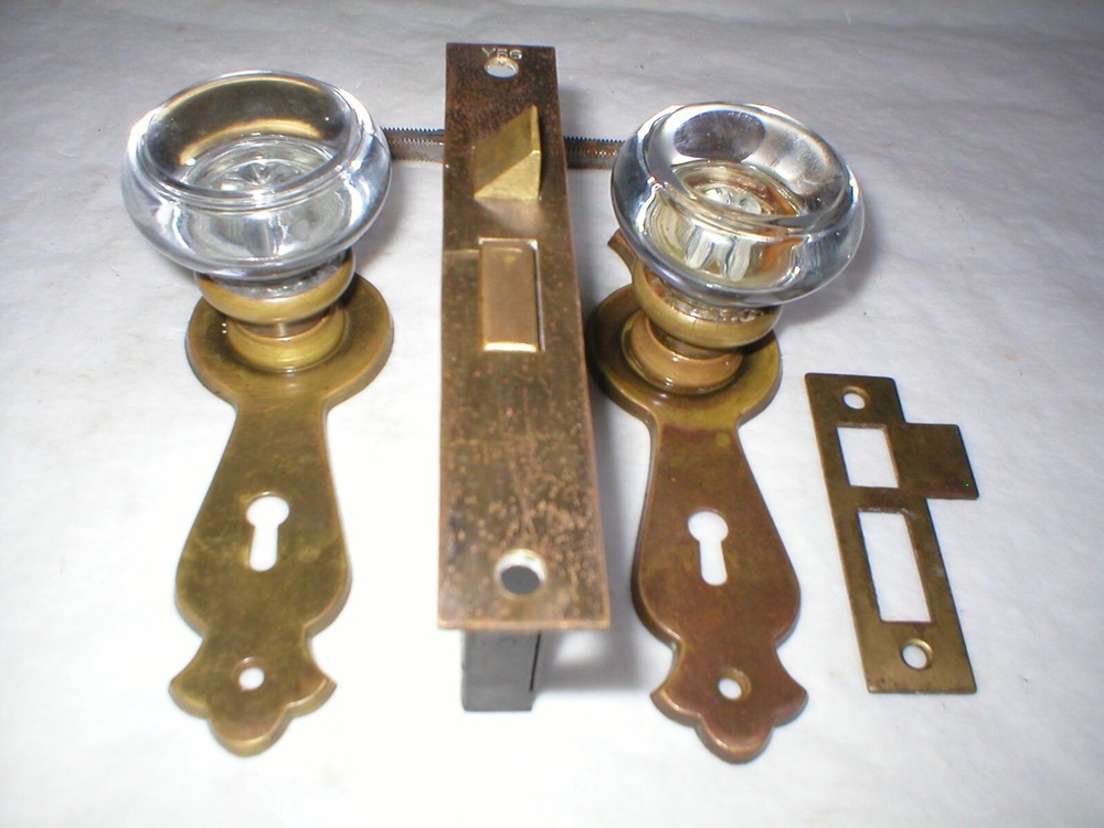Antique Art Deco Era Door Hardware
