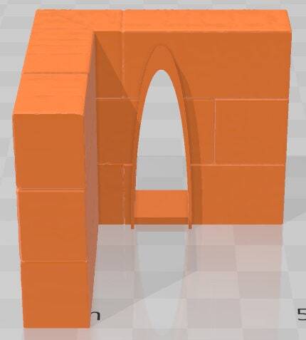 Seraphim Curves Corners And Hallways Scatter Set - Seraphim -Pathfinder-Dungeons