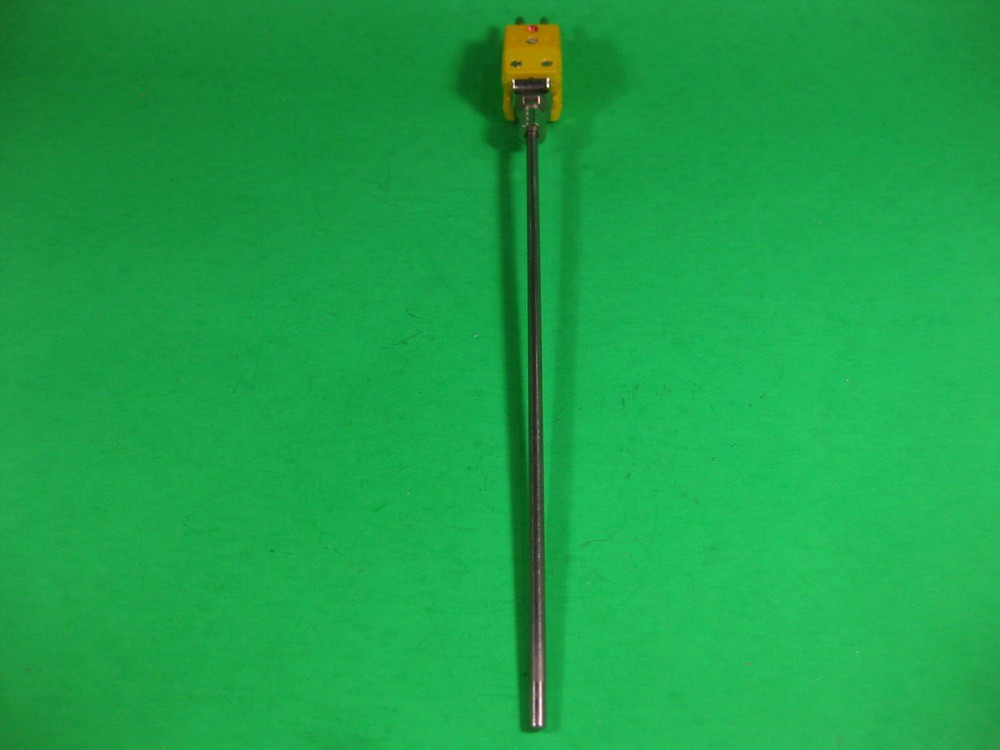 Duplex Thermocouple TC, K, 3/16" 9.25" Long -- Used --
