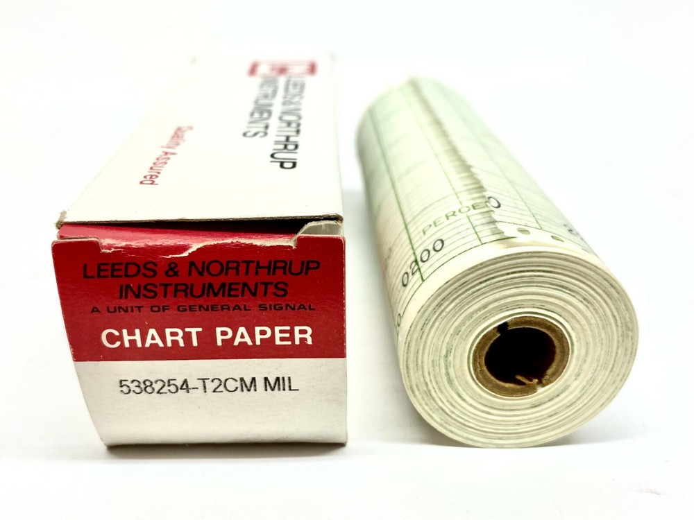 Leeds & Northrup 538254 Speeddomax Miniature Chart Paper 0-100 Range
