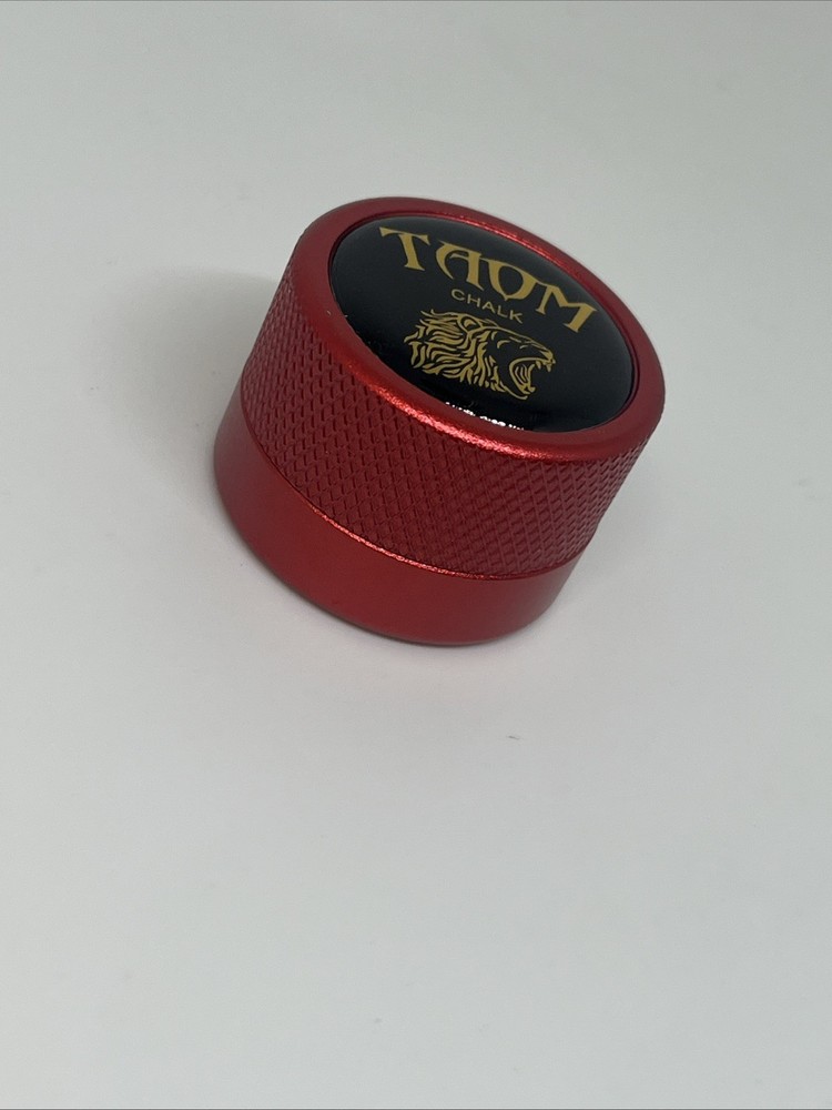 TAOM Pool Chalk Holder Round Shaped Practical Tool Billiards Accessories