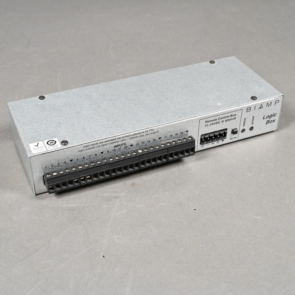 Biamp Logic Box - Programmable Inputs/Outputs for Control of Audia and/or Nexia