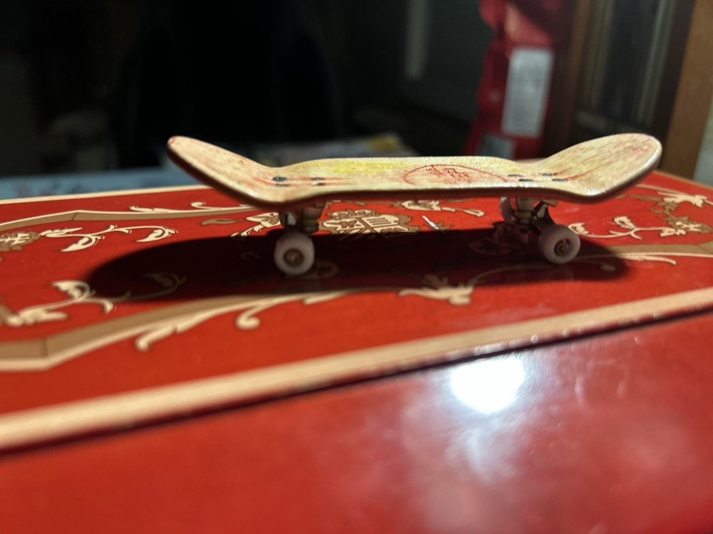 P-Rep Purple Maple Wood Mini Skateboard Complete with Wheels Basic Bearings New